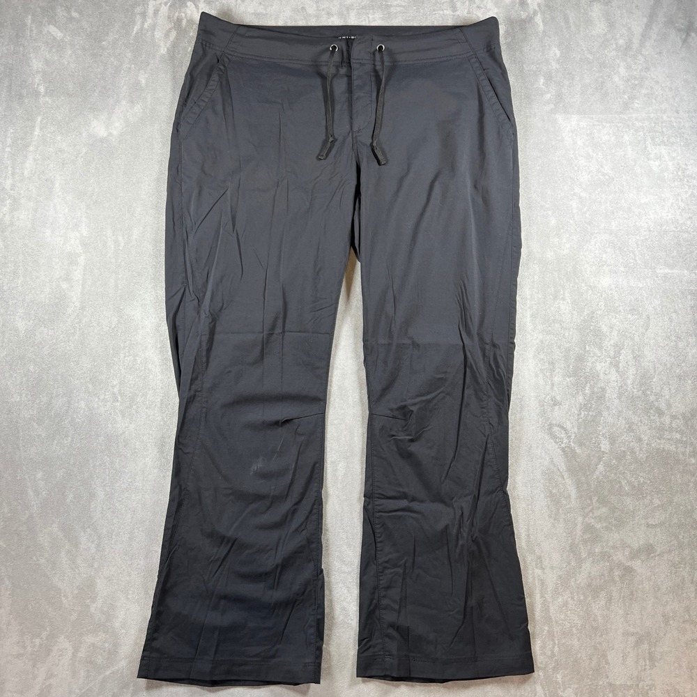 Columbia Omni-Shield Womens 16 Short Black Hiking Pants Outdoor Stretch‎